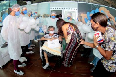 notícia: Mais de mil pacientes tiveram alta nos hospitais de campanha de Belém e Marabá