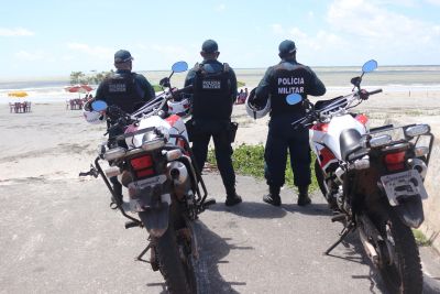 notícia: Polícia Militar reforça fiscalização nas estradas e praias da região nordeste