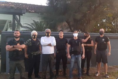 notícia: Cinco acusados de integrar facção criminosa são presos em Soure  