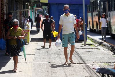 notícia: No domingo, Pará fica na 25ª posição no ranking nacional de isolamento social