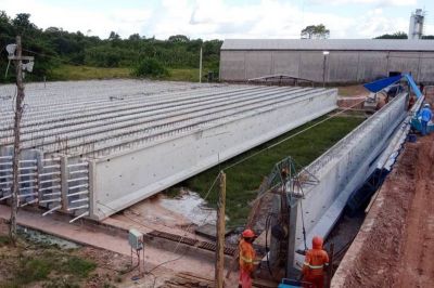 notícia: Convênios entre Estado e Prefeitura de Santana do Araguaia viabilizam pontes e rede de drenagem