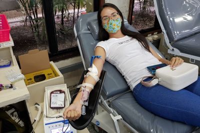notícia: Hemopa incentiva público jovem a doar sangue em mês com menos voluntários