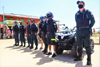 notícia: Polícia Militar reforça o policiamento no município de Bragança