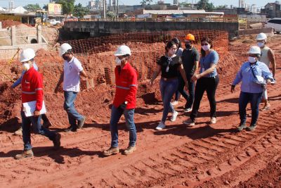 notícia: Comissão de moradores acompanha as obras de macrodrenagem da Bacia do Tucunduba