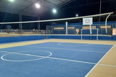 notícia: Rondon do Pará recebe ginásio poliesportivo com capacidade para 200 pessoas