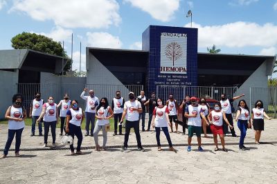 notícia: Caravana Solidária leva no peito o orgulho de doar sangue e salvar vidas na região do Caetés