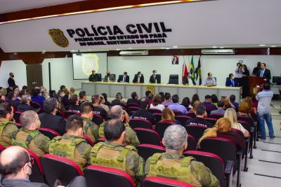 notícia: Novo delegado-geral de Polícia Civil é apresentado à equipe e anuncia prioridades