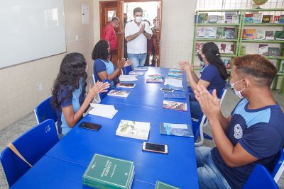 notícia: Moradores de Melgaço recebem nova escola e auxílio do programa estadual Sua Casa