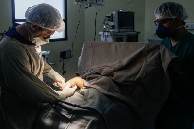 notícia: Sespa realiza primeiras cirurgias do programa Doenças Ortopédicas da Infância