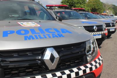 notícia: Polícia Militar recebe 25 novas viaturas para reforçar ações na região metropolitana