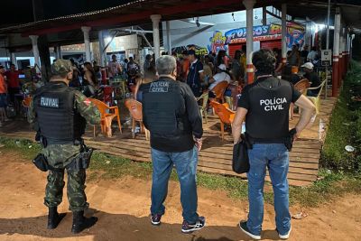 notícia: Polícia Civil encerra festas clandestinas na Ilha de Cotijuba