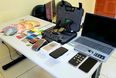 notícia: Polícia Civil combate falsificação de cartões de crédito em Marabá