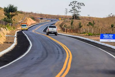 notícia: Pavimentada e sinalizada, rodovia Carne de Sol é entregue pelo Estado para integrar o sudeste do Pará