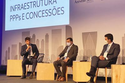 notícia: Em São Paulo, Helder Barbalho afirma que o Pará está preparado para avançar em infraestrutura
