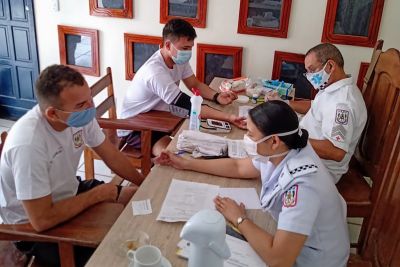 notícia: Programa de Atenção à Saúde da PM atende quase 200 pessoas em Tucuruí e Tailândia
