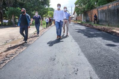 notícia: Governo entrega asfalto, água de qualidade e anuncia melhorias na saúde em São Caetano de Odivelas