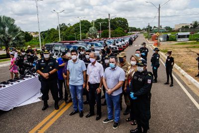 notícia: Governo entrega novas viaturas e mais armamento à PM no sudeste do Pará