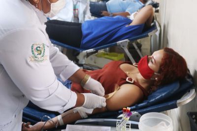 notícia: Doação na Santa Casa alcança 130 bolsas de sangue em parceria com o Hemopa