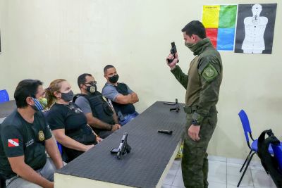 notícia: Acadepol e Core realizam treinamento operacional para policiais civis 