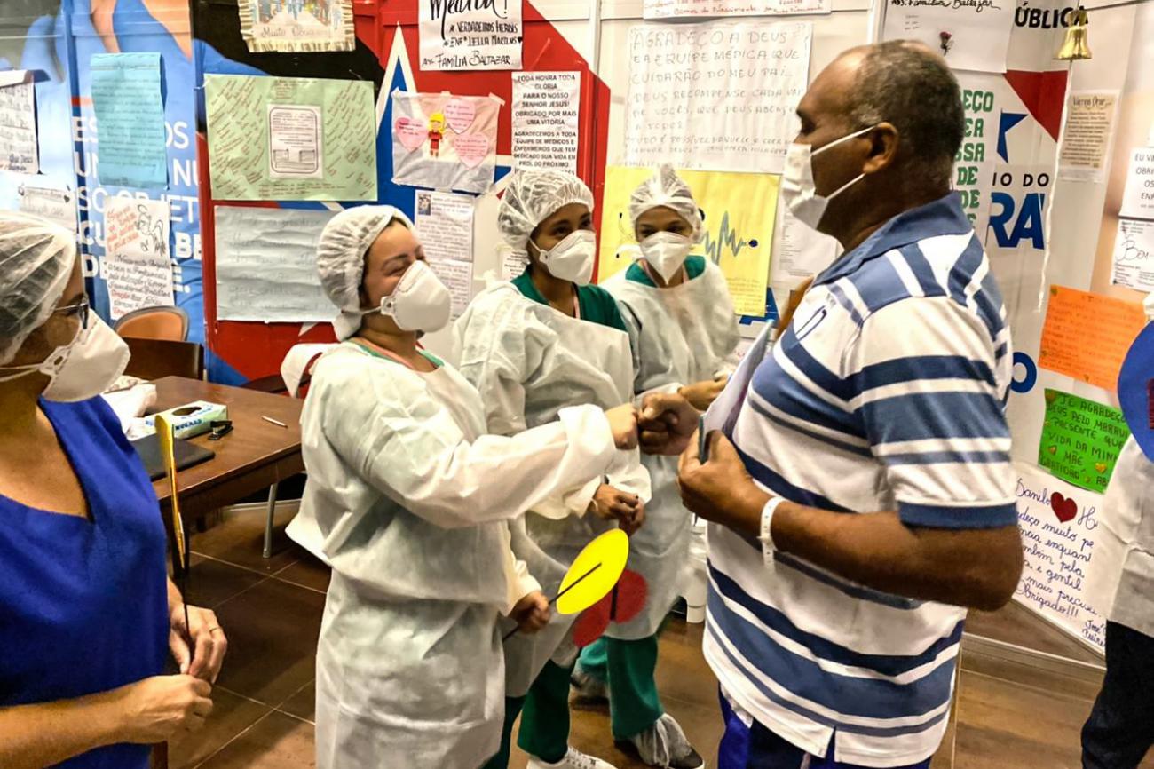 No Hangar, Hospital de Campanha garante recuperação de 85 pacientes de  Covid-19