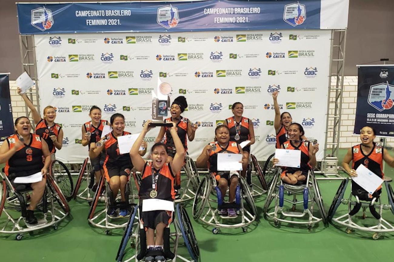 Valkirias conquista título inédito no Campeonato Brasileiro feminino de  basquete em cadeira de rodas - CPB