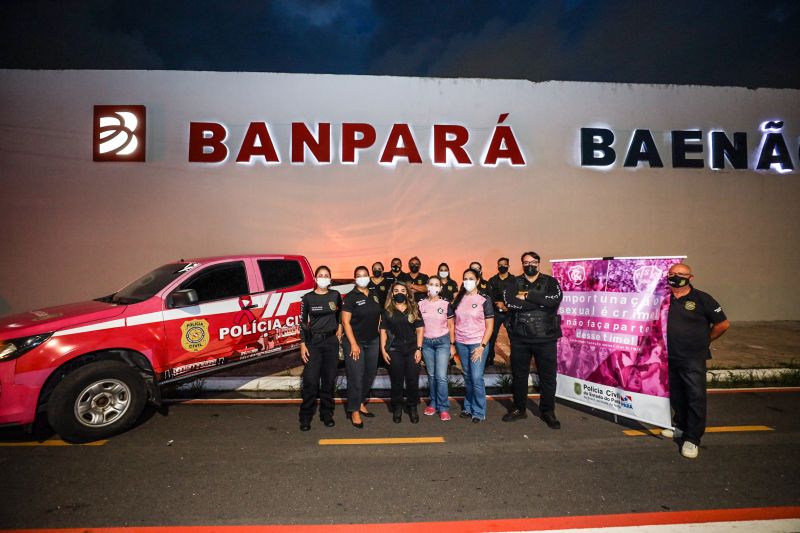 Polícia Civil lança campanha de combate a crime de importunação sexual nos estádios Fotos Marco Santos- Ag Pará <div class='credito_fotos'>Foto: Marco Santos / Ag. Pará   |   <a href='/midias/2021/originais/10077_198af3be-7a50-8460-7f32-e33cdbfca449.jpg' download><i class='fa-solid fa-download'></i> Download</a></div>