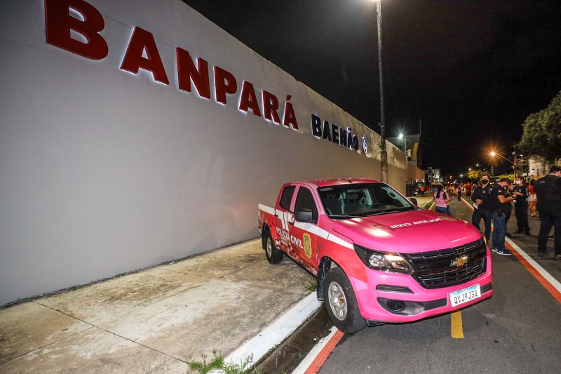 Polícia Civil lança campanha de combate a crime de importunação sexual nos estádios Fotos Marco Santos- Ag Pará <div class='credito_fotos'>Foto: Marco Santos / Ag. Pará   |   <a href='/midias/2021/originais/10077_523fc395-437b-28c1-5d94-a121dd8675d7.jpg' download><i class='fa-solid fa-download'></i> Download</a></div>