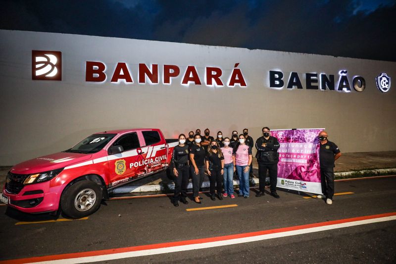 Polícia Civil lança campanha de combate a crime de importunação sexual nos estádios Fotos Marco Santos- Ag Pará <div class='credito_fotos'>Foto: Marco Santos / Ag. Pará   |   <a href='/midias/2021/originais/10077_ccc28986-0046-bc7c-3ee6-bcc4387069f7.jpg' download><i class='fa-solid fa-download'></i> Download</a></div>