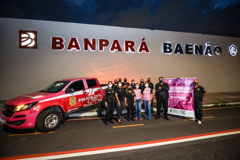 Polícia Civil lança campanha de combate a crime de importunação sexual nos estádios Fotos Marco Santos- Ag Pará <div class='credito_fotos'>Foto: Marco Santos / Ag. Pará   |   <a href='/midias/2021/originais/10077_ef927dbe-eef3-cc23-1802-d015084dc532.jpg' download><i class='fa-solid fa-download'></i> Download</a></div>