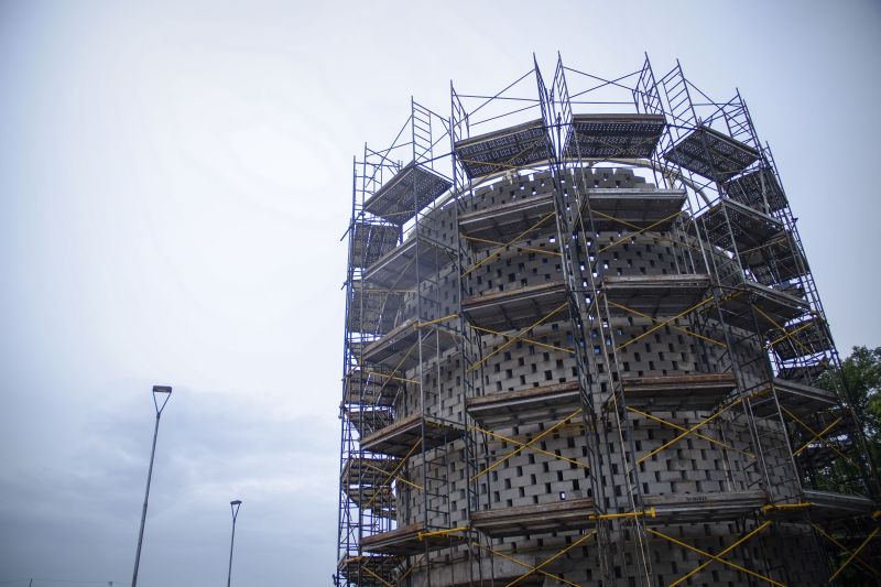 Obras da Usina da Paz em Marituba, região metropolitana de Belém. <div class='credito_fotos'>Foto: Pedro Guerreiro / Ag. Pará   |   <a href='/midias/2021/originais/10192_41911d9e-7155-c8f1-906b-fd7322180e92.jpg' download><i class='fa-solid fa-download'></i> Download</a></div>