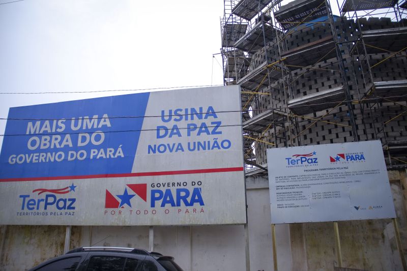 Obras da Usina da Paz em Marituba, região metropolitana de Belém. <div class='credito_fotos'>Foto: Pedro Guerreiro / Ag. Pará   |   <a href='/midias/2021/originais/10192_6a437baa-9f70-6943-a292-1e0915189fc7.jpg' download><i class='fa-solid fa-download'></i> Download</a></div>