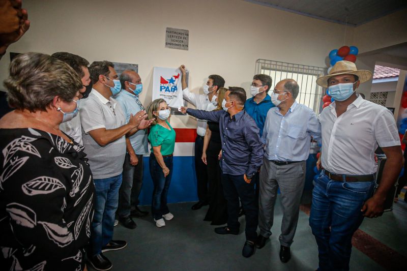 Governador entrega Escola Estadual Plínio Pinheiro em Marabá  <div class='credito_fotos'>Foto: Marco Santos / Ag. Pará   |   <a href='/midias/2021/originais/11397_4dab815c-1ea2-a670-ad36-26b4d854467b.jpg' download><i class='fa-solid fa-download'></i> Download</a></div>