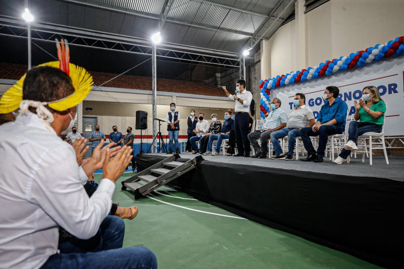 Governador entrega Escola Estadual Plínio Pinheiro em Marabá  <div class='credito_fotos'>Foto: Marco Santos / Ag. Pará   |   <a href='/midias/2021/originais/11397_6ac0eaa9-1441-16b0-672b-48bfe110effb.jpg' download><i class='fa-solid fa-download'></i> Download</a></div>