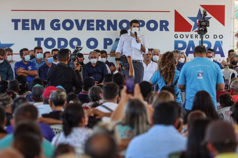 GOVERNADOR ASSINA ORDENS DE SERVIÇO EM SANTARÉM E IMAGENS DO EVENTO - FOTOS MARCELO SEABRA AG.PARÁ <div class='credito_fotos'>Foto: Marcelo Seabra / Ag. Pará   |   <a href='/midias/2021/originais/11405_60b6b138-dd39-df28-6b07-34f908429829.jpg' download><i class='fa-solid fa-download'></i> Download</a></div>