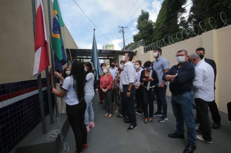 Belém 11 de janeiro de 2021, Governo entrega Escola dom Pedro ll. <div class='credito_fotos'>Foto: Alex Ribeiro / Ag. Pará   |   <a href='/midias/2021/originais/7170_b755e4ef-61b0-1712-2db3-49b7c30e2bee.jpg' download><i class='fa-solid fa-download'></i> Download</a></div>