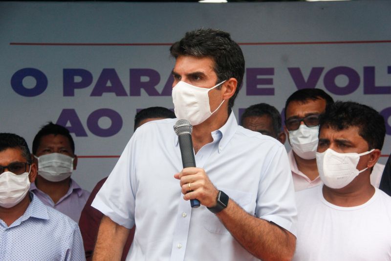 Inauguração Vicinal que liga a cidade de Jacareacanga ao Aeroporto <div class='credito_fotos'>Foto: Marcelo Seabra / Ag. Pará   |   <a href='/midias/2021/originais/7189_434e62ab-5cfb-40e1-a5ad-74b762b57354.jpg' download><i class='fa-solid fa-download'></i> Download</a></div>