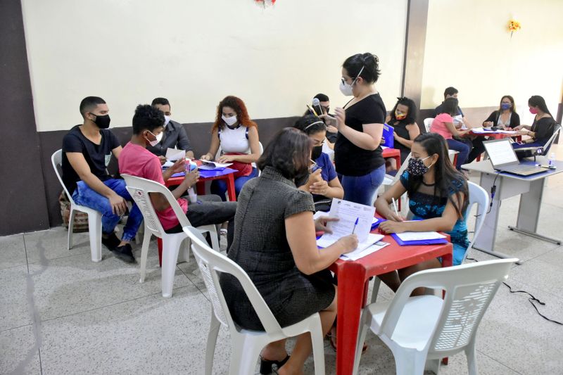 BelÃ©m, ParÃ¡, Brasil. CURSO COSANPA - Igreja do evangelho quadrangular- Rua Carlos Drumond de Andrade - 22/01/2021 <div class='credito_fotos'>Foto: Ricardo Amanajás / Ag. Pará   |   <a href='/midias/2021/originais/7223_9b919c35-6de0-8af3-2305-70b091c3e145.jpg' download><i class='fa-solid fa-download'></i> Download</a></div>