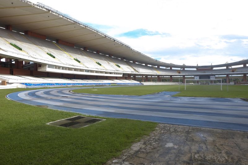 Estádio Olímpico do Pará - Mangueirão 25/02/2021 <div class='credito_fotos'>Foto: Pedro Guerreiro / Ag. Pará   |   <a href='/midias/2021/originais/7356_03545aae-ca4d-6746-016d-365e72360150.jpg' download><i class='fa-solid fa-download'></i> Download</a></div>