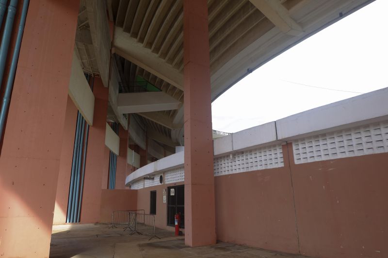 Estádio Olímpico do Pará - Mangueirão 25/02/2021 <div class='credito_fotos'>Foto: Pedro Guerreiro / Ag. Pará   |   <a href='/midias/2021/originais/7356_e04fd917-e1e2-a1b0-25b2-3ca32ad24591.jpg' download><i class='fa-solid fa-download'></i> Download</a></div>