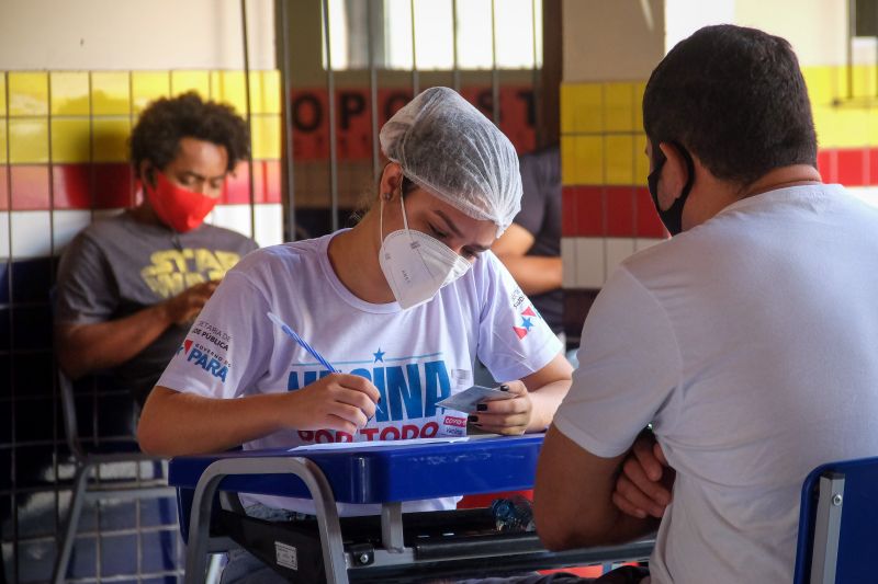 Polos do TerPaz passam a atender casos leves e moderados de Covid-19 <div class='credito_fotos'>Foto: Pedro Guerreiro / Ag. Pará   |   <a href='/midias/2021/originais/7397_c547dcd4-65bf-2b79-9f89-db6ebf513c0b.jpg' download><i class='fa-solid fa-download'></i> Download</a></div>