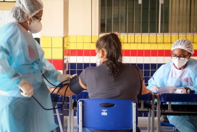 Polos do TerPaz passam a atender casos leves e moderados de Covid-19 <div class='credito_fotos'>Foto: Pedro Guerreiro / Ag. Pará   |   <a href='/midias/2021/originais/7397_e284fee7-9f06-c547-321a-9b27861dd210.jpg' download><i class='fa-solid fa-download'></i> Download</a></div>