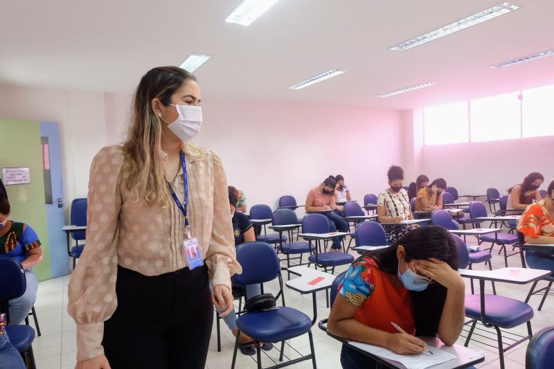 Concurso PM PA: provas para soldado feminino. <div class='credito_fotos'>Foto: Pedro Guerreiro / Ag. Pará   |   <a href='/midias/2021/originais/7400_4e51a8f5-97b0-8132-46f2-6f339a6b7b9a.jpg' download><i class='fa-solid fa-download'></i> Download</a></div>