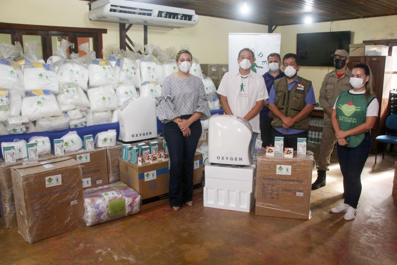 Região Oeste recebe reforço com 11 concentradores de oxigênio e EPIs
 <div class='credito_fotos'>Foto: Marcelo Seabra / Ag. Pará   |   <a href='/midias/2021/originais/7448_fd9bb8c3-54c6-39de-3fe1-00dbe1735c41.jpg' download><i class='fa-solid fa-download'></i> Download</a></div>