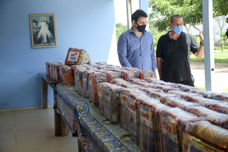 DoaÃ§Ã£o de cestas bÃ¡sicas em diversos abrigos da RMB, e a aÃ§Ã£o provocada na realidade de quem enfrenta situaÃ§Ãµes de vunerabilidade. MissÃ£o BelÃ©m Benevides. <div class='credito_fotos'>Foto: Pedro Guerreiro / Ag. Pará   |   <a href='/midias/2021/originais/7520_1697b097-7358-9dc2-225f-da2b81f524b2.jpg' download><i class='fa-solid fa-download'></i> Download</a></div>