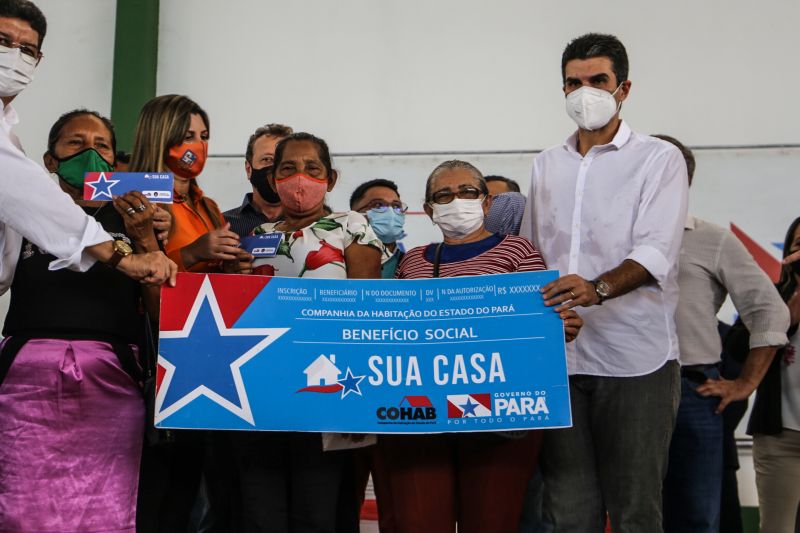 Entrega de cheques  Sua casa, entregar  de títulos  e assinatura  de ordem de serviço Prc da leitura

FOTO: BRUNO CECIM / AG.PARA <div class='credito_fotos'>Foto: Bruno Cecim / Ag.Pará   |   <a href='/midias/2021/originais/8603_f80e5a8b-e397-d1c5-e782-8ce80514d349.jpg' download><i class='fa-solid fa-download'></i> Download</a></div>