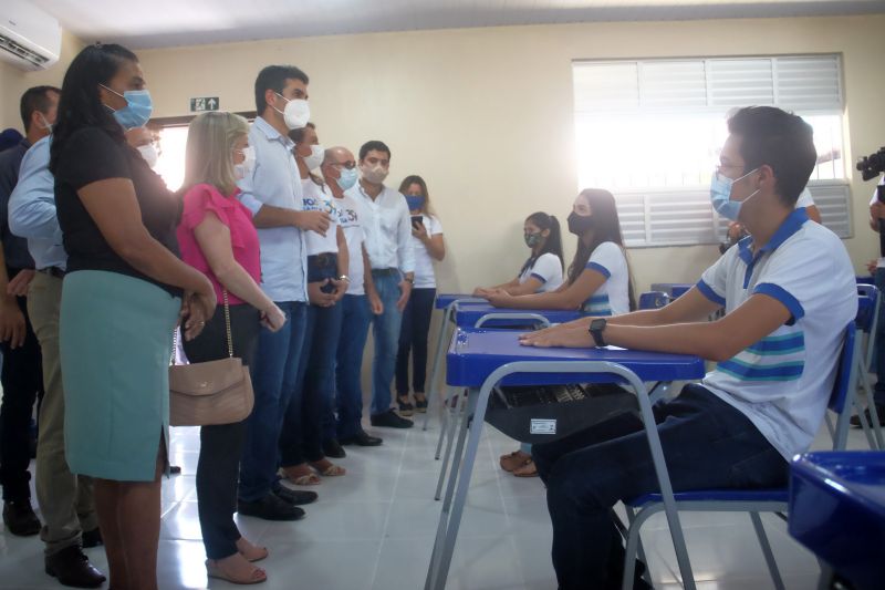 O Governo do Estado, por meio da Secretaria de Estado de EducaÃ§Ã£o (Seduc) alcanÃ§ou o nÃºmero expressivo de 60 escolas construÃ­das, reconstruÃ­das, ampliadas e entregues Ã  comunidade escolar desde o inÃ­cio da atual gestÃ£o, em janeiro de 2019. <div class='credito_fotos'>Foto: Pedro Guerreiro / Ag. Pará   |   <a href='/midias/2021/originais/8626_9caf9c5d-b4b3-77fc-a29e-a3dd5f2eb758.jpg' download><i class='fa-solid fa-download'></i> Download</a></div>