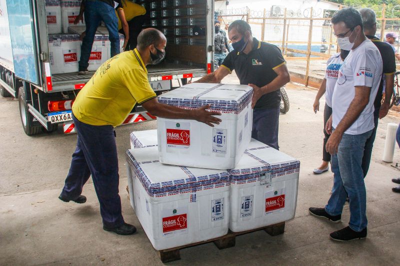 Chegou ao ParÃ¡ no inÃ­cio da tarde desta quarta-feira (09) a trigÃ©sima remessa de vacinas contra a Covid-19, com 207.500 doses da Astrazeneca. AtÃ© o momento, o ParÃ¡ contabiliza o recebimento total de 3.636.680 doses, sendo 1.239.440 da CoronaVac, 2.201.850 da Oxford/AstraZeneca e 195.390 da Pfizer.Â  <div class='credito_fotos'>Foto: Marcelo Seabra / Ag. Pará   |   <a href='/midias/2021/originais/8694_32ffdf2f-5244-3dc0-878f-6fc390a9e832.jpg' download><i class='fa-solid fa-download'></i> Download</a></div>