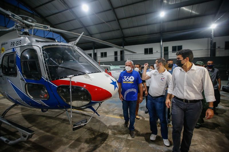 O Grupamento AÃ©reo de SeguranÃ§a PÃºblica (Graesp), vinculado a Secretaria de SeguranÃ§a PÃºblica e Defesa Social do ParÃ¡ (Segup), ganhou, nesta segunda-feira,21, uma nova base operacional no municÃ­pio de SantarÃ©m, Oeste do Estado, por meio do Governo do Estado, em parceria com a prefeitura municipal. <div class='credito_fotos'>Foto: Marco Santos / Ag. Pará   |   <a href='/midias/2021/originais/8738_4c1dfba9-8739-b758-f4d6-b46cb5f2f380.jpg' download><i class='fa-solid fa-download'></i> Download</a></div>