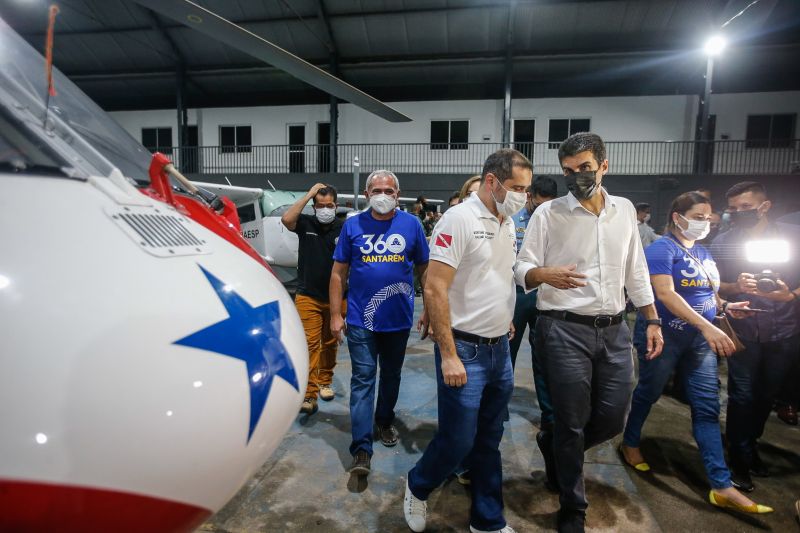 O Grupamento AÃ©reo de SeguranÃ§a PÃºblica (Graesp), vinculado a Secretaria de SeguranÃ§a PÃºblica e Defesa Social do ParÃ¡ (Segup), ganhou, nesta segunda-feira,21, uma nova base operacional no municÃ­pio de SantarÃ©m, Oeste do Estado, por meio do Governo do Estado, em parceria com a prefeitura municipal. <div class='credito_fotos'>Foto: Marco Santos / Ag. Pará   |   <a href='/midias/2021/originais/8738_cd76f239-5e52-019a-9f7f-2dc614fd0d71.jpg' download><i class='fa-solid fa-download'></i> Download</a></div>