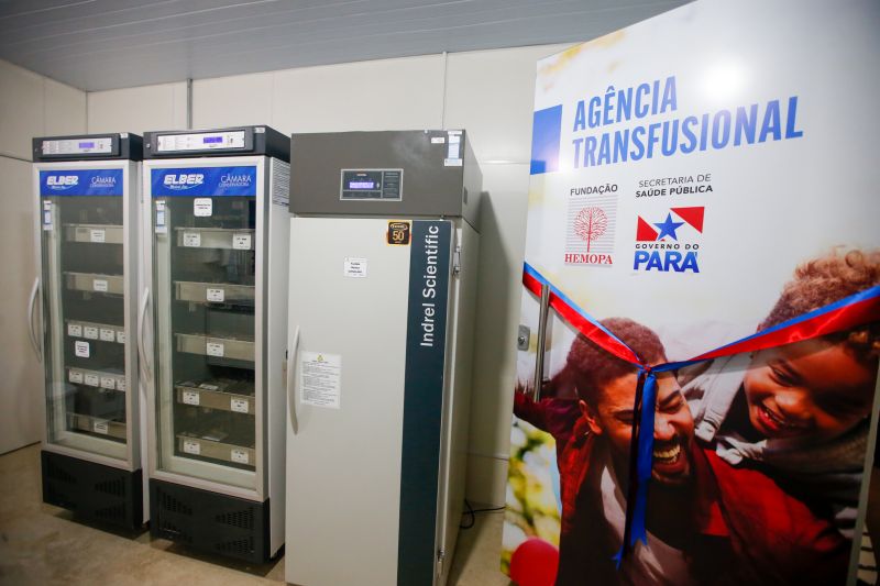 Nesta terÃ§a-feira (22), o Governo do Estado, por meio da FundaÃ§Ã£o Centro de Hematologia e Hemoterapia do ParÃ¡ (Hemopa) inaugurou mais uma AgÃªncia Transfusional (AT). O espaÃ§o funcionarÃ¡ no Hospital Municipal de SantarÃ©m Dr. Alberto Tolentino Soteio, e tambÃ©m vai favorecer a Unidade de Pronto Atendimento (UPA) do municÃ­pio. A mais nova AT da hemorrede estadual realizarÃ¡, mensalmente, uma mÃ©dia de 300 transfusÃµes. <div class='credito_fotos'>Foto: Marco Santos / Ag. Pará   |   <a href='/midias/2021/originais/8742_170f2af9-991e-6f71-0e63-bfd2fb370b1e.jpg' download><i class='fa-solid fa-download'></i> Download</a></div>